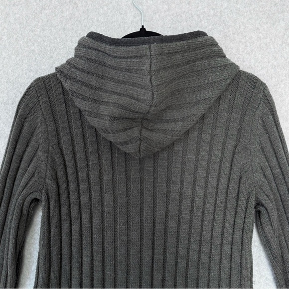 Kuhl Womens Full Zip Eva Cardigan Hooded Sweater Merino Wool Blend Small READ - Picture 11 of 16